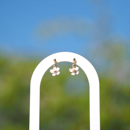 Snow Blossom Earrings