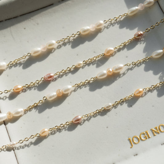18k Gold-plated Pearls Bracelet