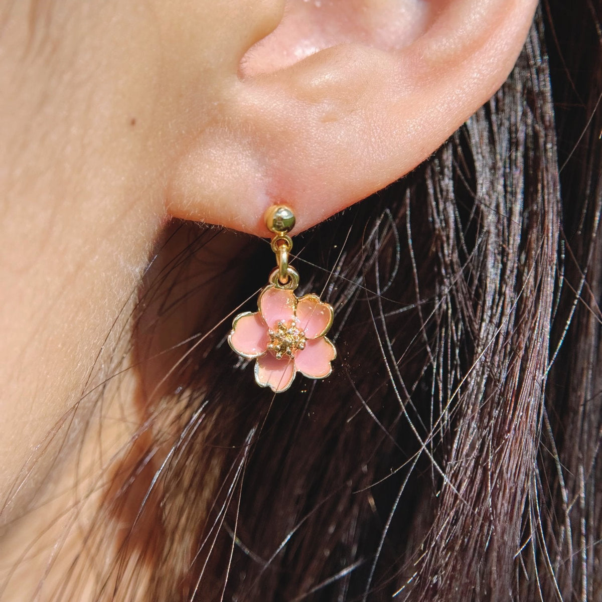 Blush Sakura Earrings