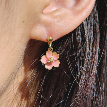 Blush Sakura Earrings