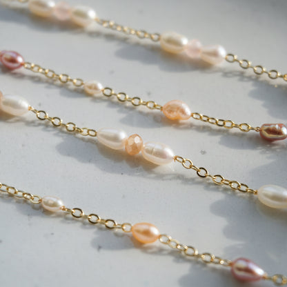 18k Gold-plated Pearls Bracelet