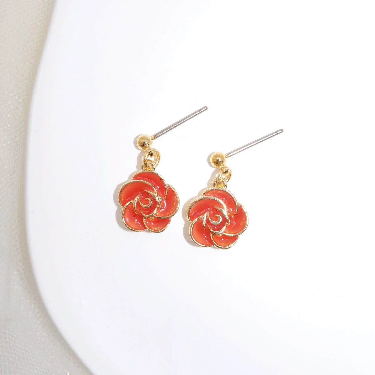 Rosy Whispers Earrings