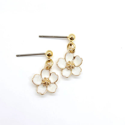 Snow Blossom Earrings